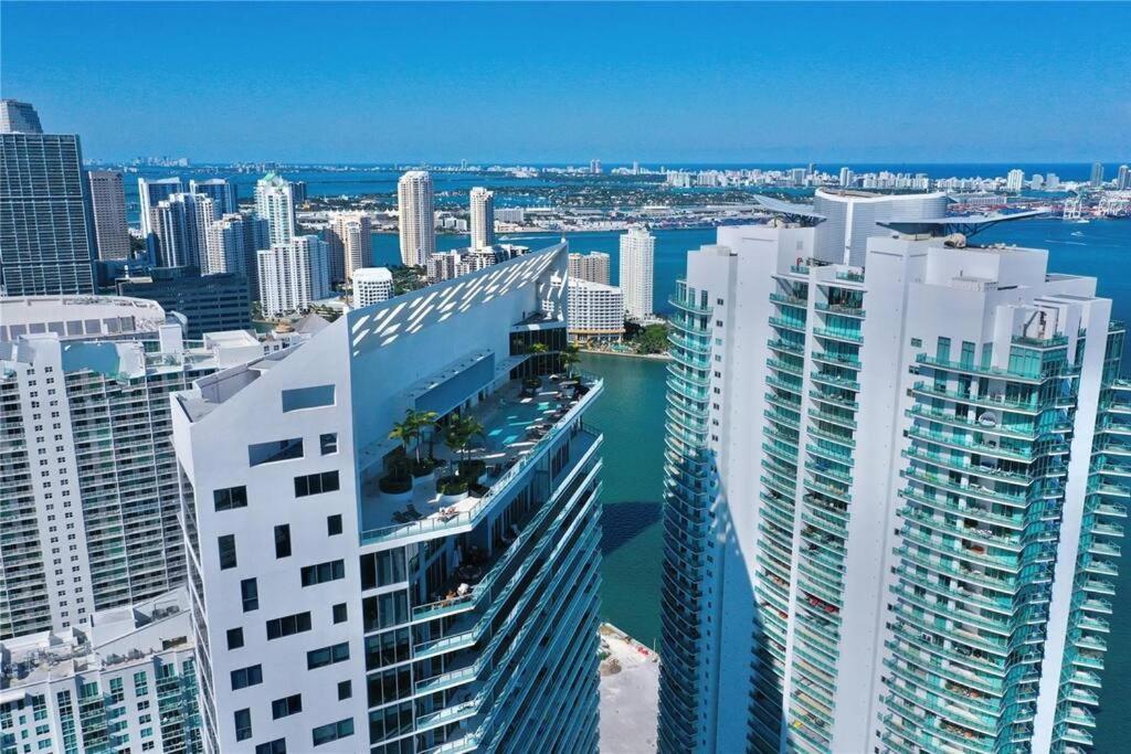 Lovely Upscale Condo Gorgeous View 2Bd 2Bath In Brickell Майами Экстерьер фото